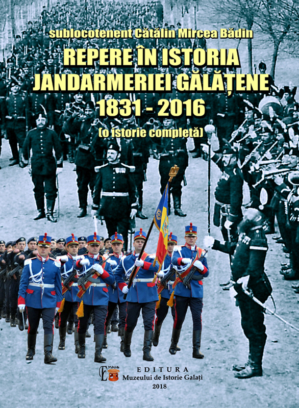 Coperta Repere in istoria Jamdarmeriei Galatene de Catalin Mircea Badin